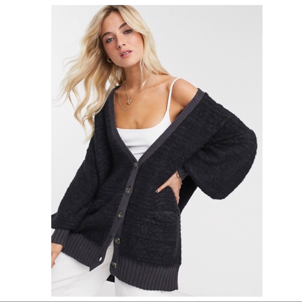 ❗️6-HOUR SALE❗️FREE PEOPLE BOHO LUXE CARDIGAN A2C - Picture 4 of 16